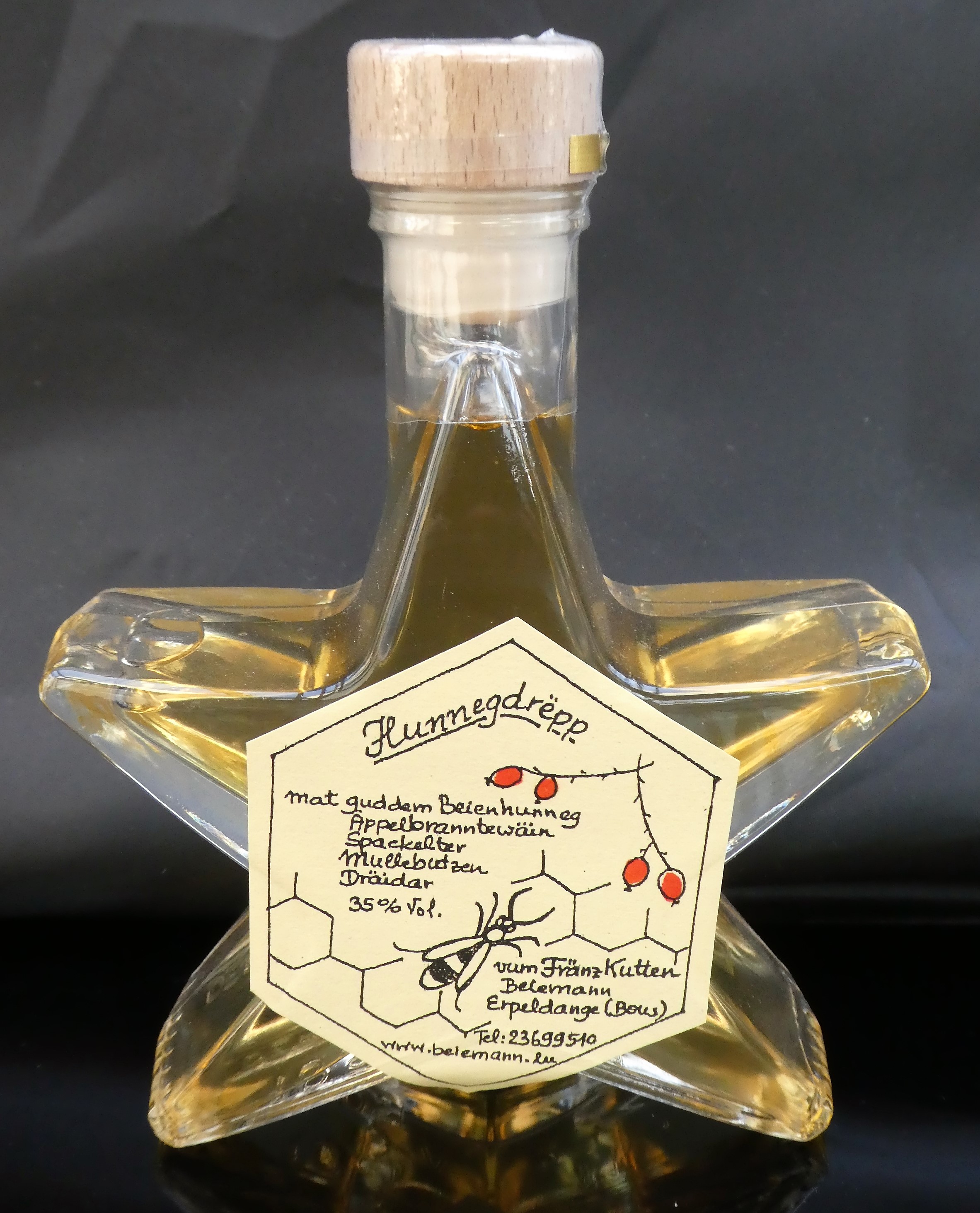 Honigschnaps-Stern